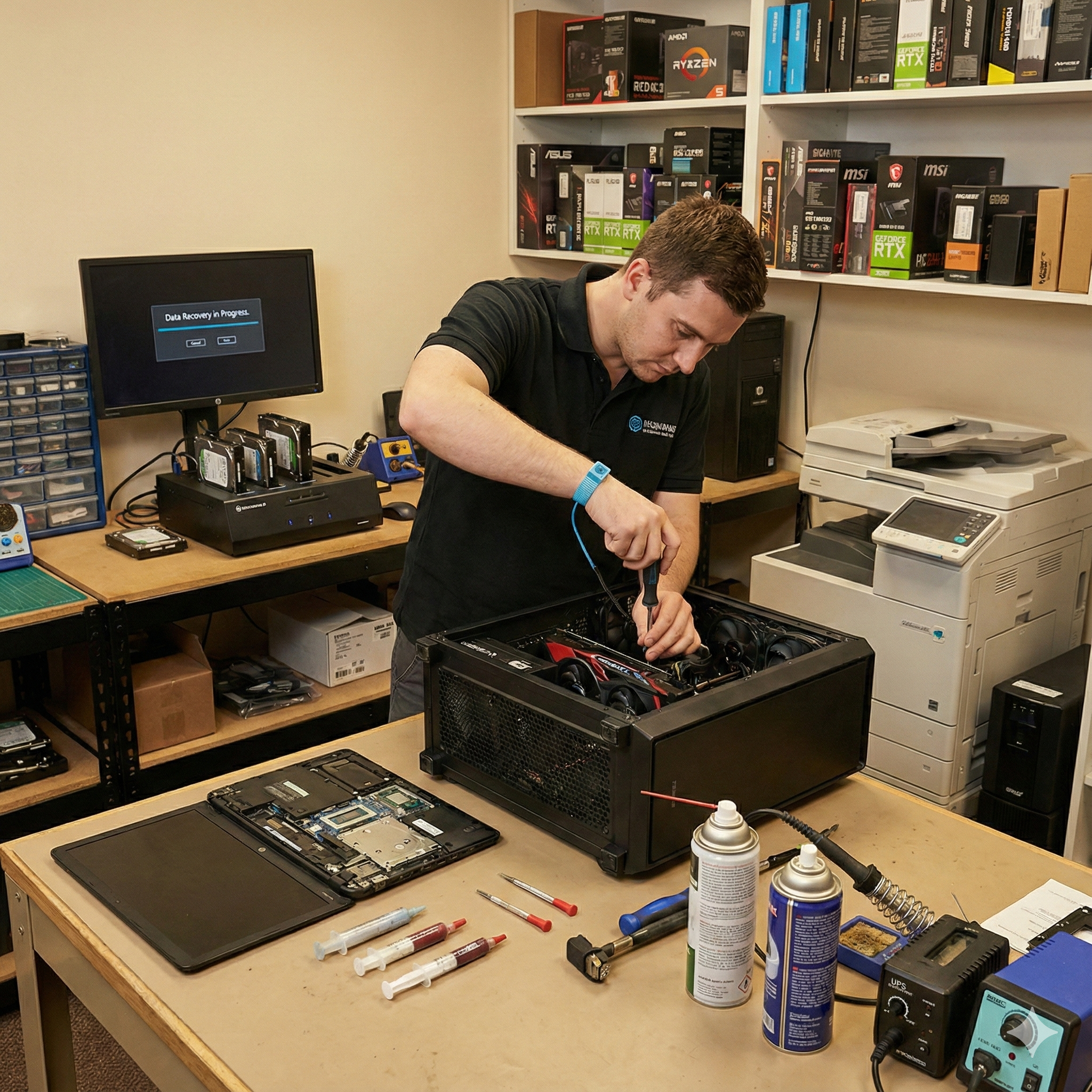 Serwis komputerowy Kowale Kolbudy - naprawa laptopów i komputerów